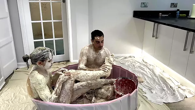 Wam - Wet And Messy - Flour And Water The Worst Possible Sticky Horrific Mess!