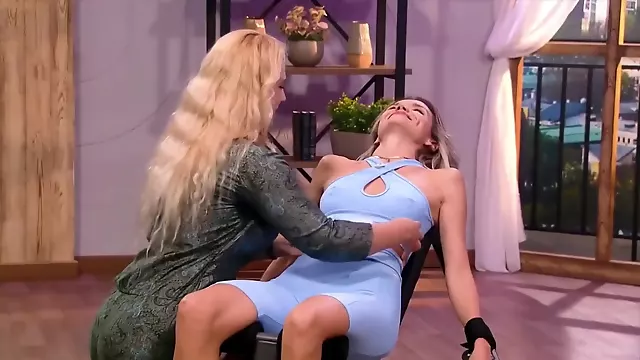 Smile Therapy Or Tickle Spa In A Russian Tv Show