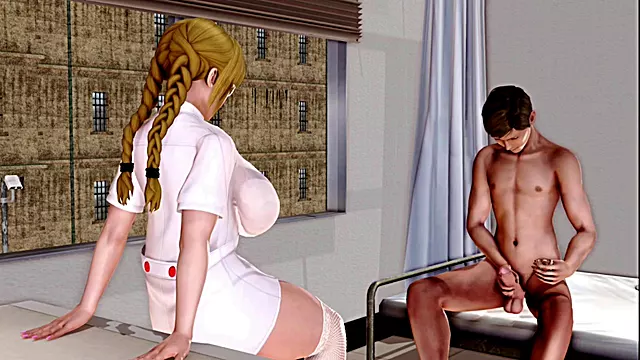 Max's Life Cap 62 - banging a nurse with massive boobs and a colossal butt