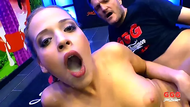 Luna Corazon and Ria Sunn Bukkake Porn