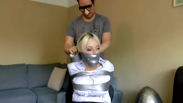 brdrlnds police woman duct taped up perfectly and helplessly