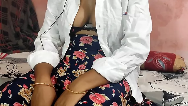 Hindi voice schoolteacher seduces her inexperienced student for a steamy chudai session