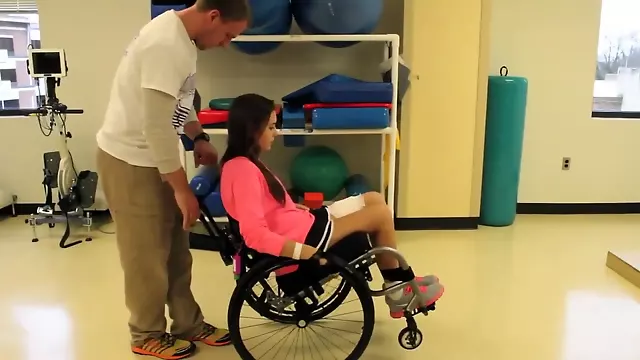 Freshman paralyzed - in therapy