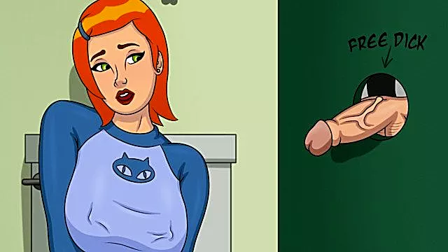 Cartoon, Vollbusige Kurzhaarig, Unzensiert Big Tits, Zeichentrick Comic, Penis Runterholen Solo