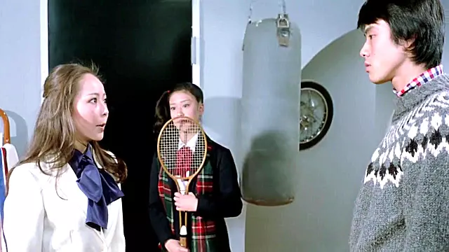 Asiatica In Trio, Asia Vintage Film, Insegnate Femmina, Donne Nipponiche, Sesso A Tre Giapponese